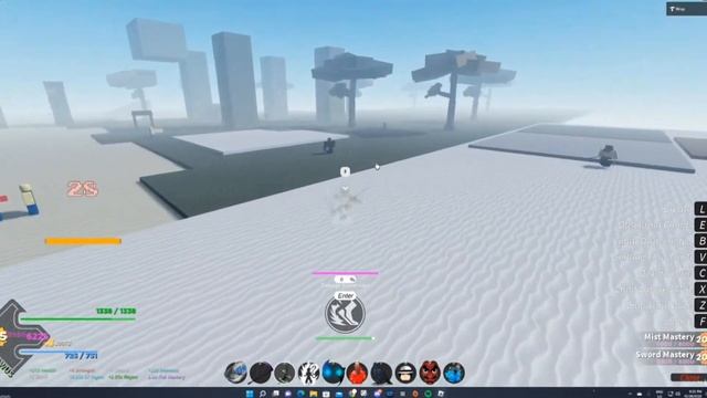 ДЫХАНИЕ ТУМАНА ? Project Slayers MIST Breathing - Роблокс Демон Слеер смотреть онлайн