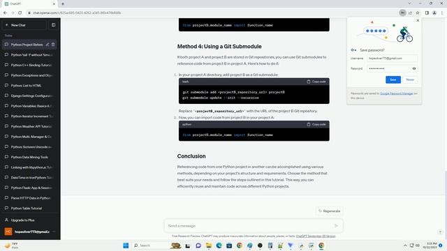 Python Referencing another project смотреть онлайн