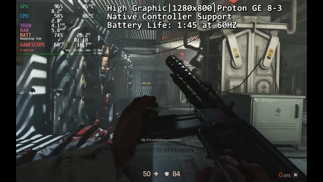 Wolfenstein 2 The New Colossus - Steam Deck Gameplay - 60 FPS High Settings #steamdeck