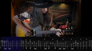 «HIT THE ROAD JACK» Guitar TABS - Ray Charles Fingerstyle Cover by Justin Johnson