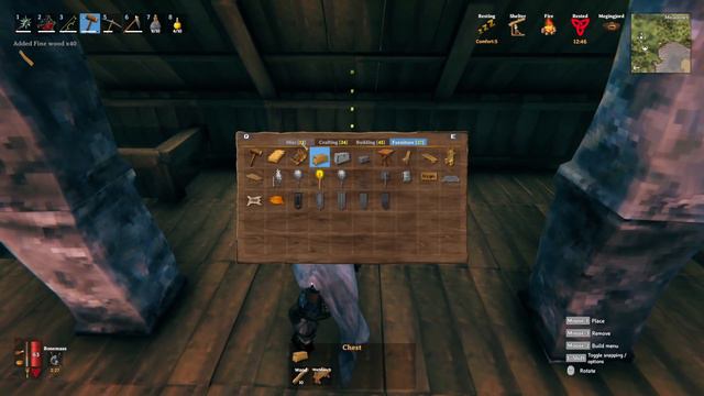 Getting Max Rested Bonus in My New Bedroom | Valheim Gameplay | E48 смотреть онлайн