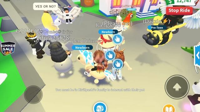 ??? ЧТО ДАЮТ ЗА ЗОЛОТОГО ЕДИНОРОГА флай раид в Adopt Me Roblox / Трейд GOLDEN FLY RIDE UNICORN ??? смотреть онлайн