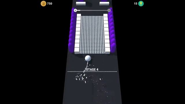 Colour Bomb 3D (Hyper Casual Game - Simulation) Gameplay Level 1 смотреть онлайн