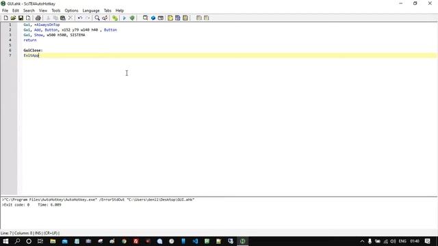 AutoHotKey / Interface Gráfica (GUI) - Tutorial 1 смотреть онлайн