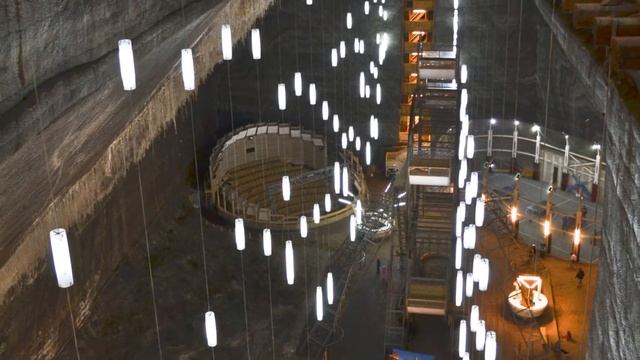 Turda Salt Mine is a unique place in the world смотреть онлайн