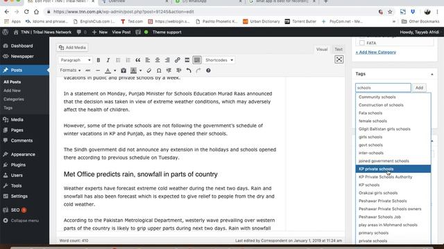 How to use tags in wordpress post смотреть онлайн