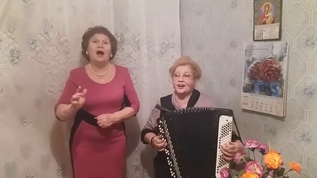 "Есть любовь или нет, я не знаю". Русская народная песня. Тамара Полонская и Валентина Васильева. смотреть онлайн