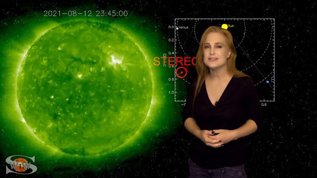 Many Sunspots Emerge & A Big Filament Snakes | Solar Storm Forecast 08.15.2021 смотреть онлайн
