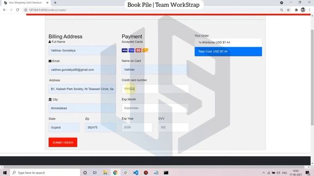 BookPile : online book store | Django | Python | WorkStrap смотреть онлайн