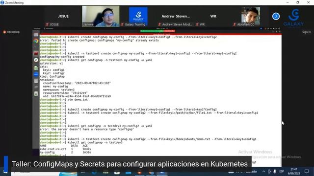 ConfigMaps y Secrets para configurar aplicaciones en Kubernetes смотреть онлайн