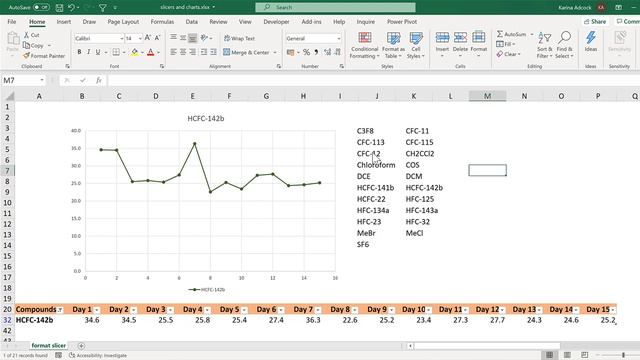 How to change the slicer formatting in excel смотреть онлайн