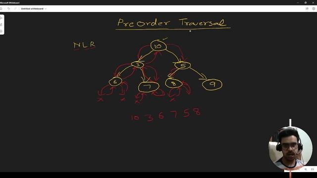 #22:- Preorder Traversal in Binary Tree in Python | Data Structures in Hindi смотреть онлайн