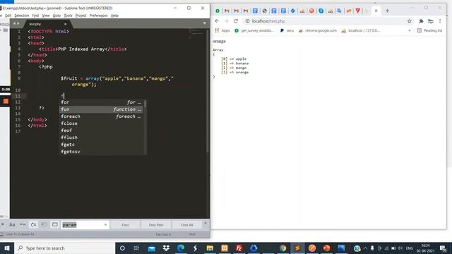 PHP Index Array Tutorial In Hindi смотреть онлайн