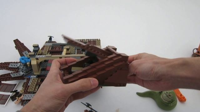 Review: Lego Star Wars Jabba's Sail Barge 75020 смотреть онлайн