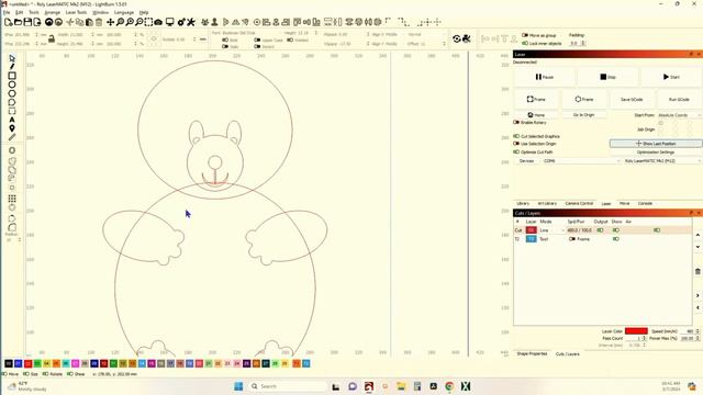 Designing Original Art In Lightburn смотреть онлайн