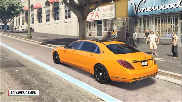 Mercedes-Maybach S400 X222 2015 | GTA V Real Life Mods | Vehicle TestDrive Review | Gameplay @ 60FP смотреть онлайн