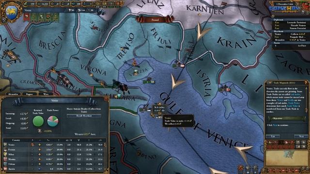 Торговля в Europa Universalis 4 - гайд для начинающих смотреть онлайн