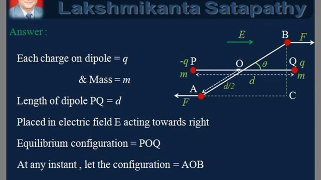 vDo QA Electrostatics-16/ Angular frequency of Dipole in Electric Field смотреть онлайн