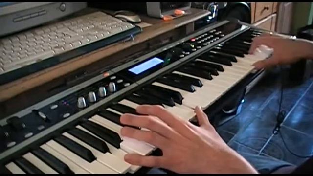 Rata Blanca - Vuelo Nocturno cover en Korg X50 смотреть онлайн