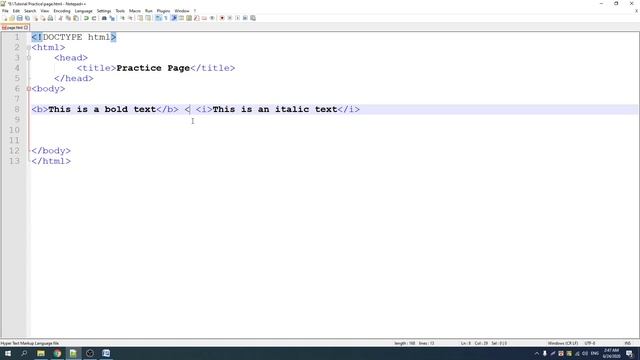 15 b, i, u, br, del, sub, sup tags || Html5 Video Tutorial Bangla by Freelancer Nasim смотреть онлайн