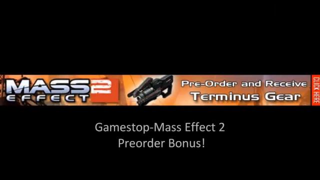 Mass Effect 2 : Release Date & Pre-Order Gamestop Bonus! смотреть онлайн