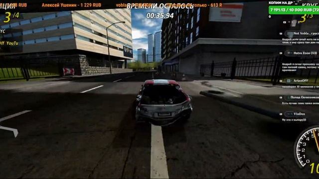 Гоняем во FlatOut 2 в онлайне, отмечаем ДР смотреть онлайн