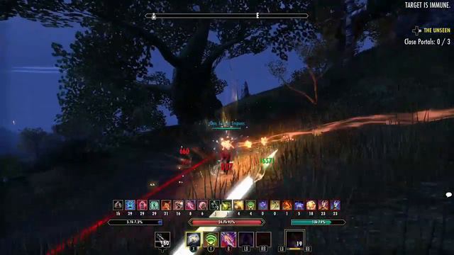 ESO PVP - MAGBLADE IS BACK! SOLO 1VX (DRAGONHOLD) смотреть онлайн