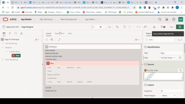 ORACLE APEX CREATE QUIZZES SYSTEM PART 1 смотреть онлайн