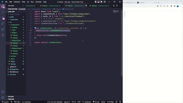 Criando Chat com React.JS e Firebase! ?(Google Authentication, Styled-Components, React-Icons) смотреть онлайн