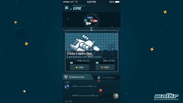 《Walkr: Fitness Space Adventure》Ｗalk more while exploring the boundless galaxy! смотреть онлайн