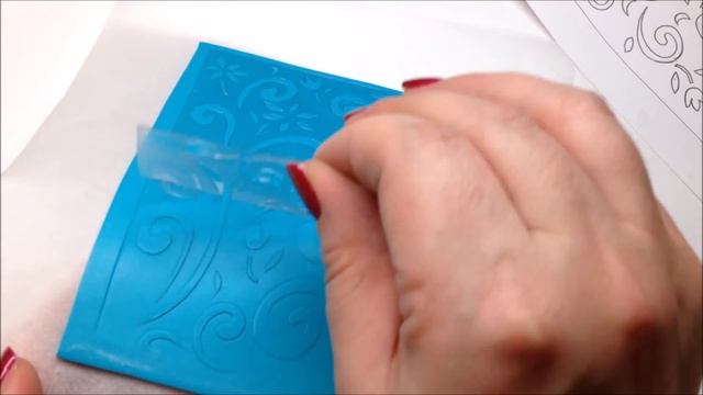 Custom textures/ Texturas personalizadas- Polymer Clay (Fimo soft) смотреть онлайн