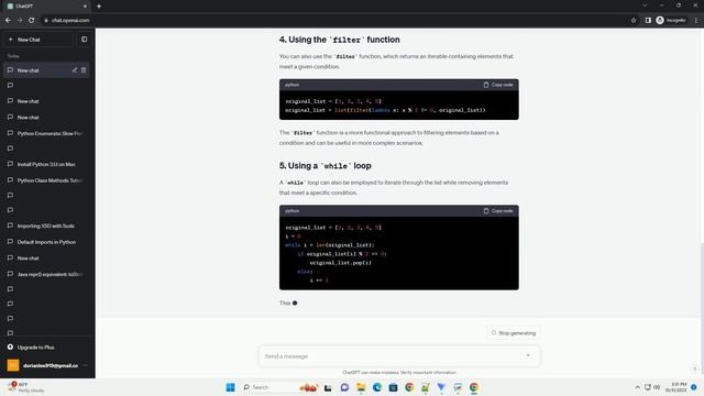 Remove elements as you traverse a list in Python смотреть онлайн