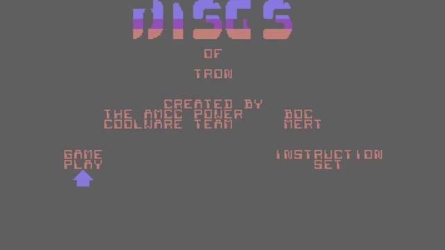 C64 Game: Discs of Tron смотреть онлайн