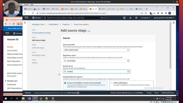 Use CodeCommit, CodePipeline, and CloudFront to Build and Expose a Static Website смотреть онлайн