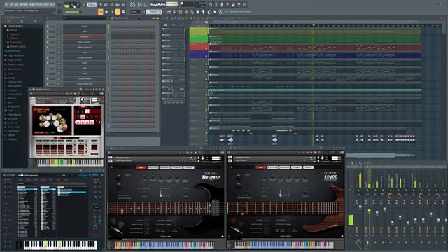 Rammstein - Sonne (FL STUDIO INSTRUMENTAL COVER / SHREDDAGE 3) FLP / MIDI смотреть онлайн