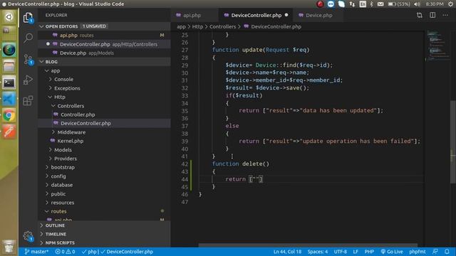 Laravel 8 tutorial - Delete method API смотреть онлайн