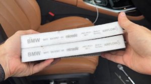BMW X5, X6, X7 Cabin Air Filter DIY