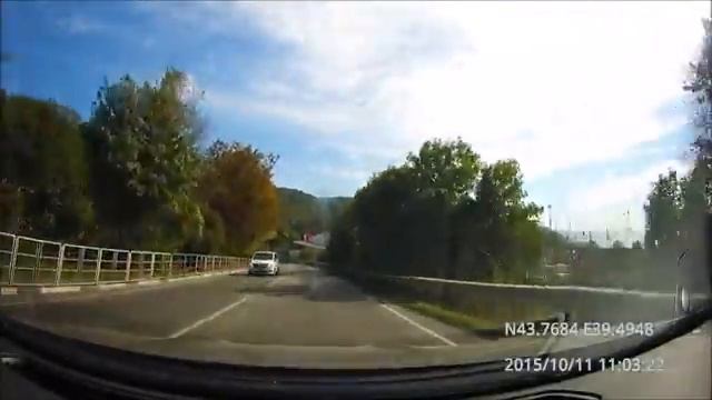 11.10.2015 Из Туапсе в "Большой Сочи" / From Tuapse to 'Big Sochi' (realtime) смотреть онлайн