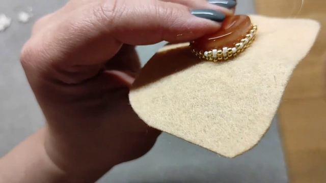 Оплетение кабошона, подвеска для чокера. смотреть онлайн