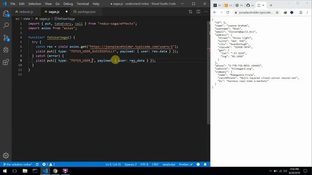 Understand Redux. I Promise [3] - Async Code with Middleware (Redux-Saga) смотреть онлайн