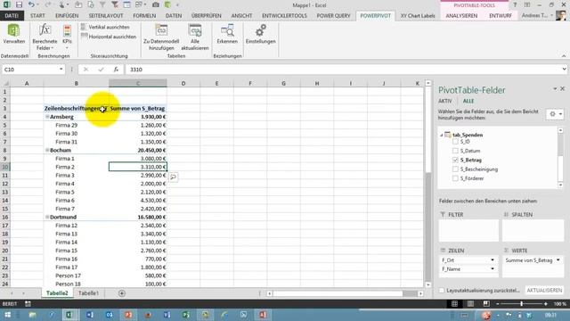 Excel - PowerPivot # 10 - Daten aus Access auswerten смотреть онлайн