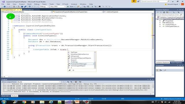 Exploring LineTypes in AutoCAD using C# (S7 - 11) смотреть онлайн