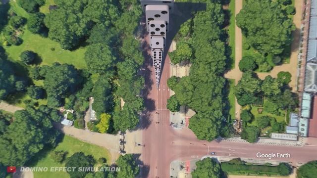 Domino Effect - The largest domino simulation on Real Footage V2 смотреть онлайн