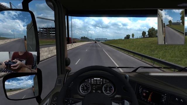 530 hp DAF XF Space - Delivery Tracks | Euro Truck Simulator 2 | Gamepad Logitech F310 Gameplay смотреть онлайн