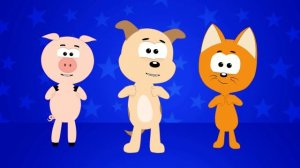 Move your body clap clap Freeze - Meow Meow Kitty action songs for children