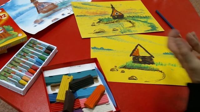 «Рисуем и лепим» - мастер-класс по созданию Карельской часовни смотреть онлайн