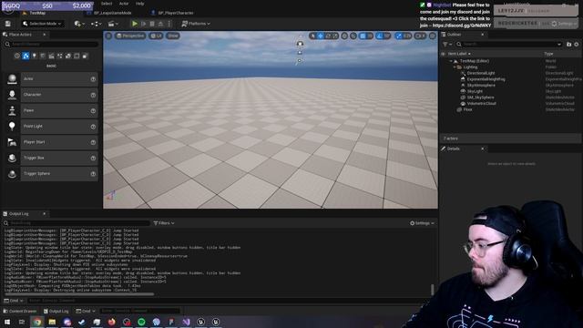 Game dev day 2! Messing around with the engine :) смотреть онлайн