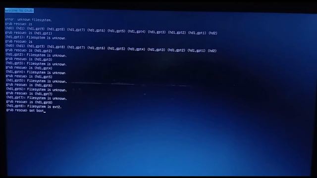 Grub Loader Error: Unknown Filesystem_fixed | Kali Linux Booting Error #technology #windows11