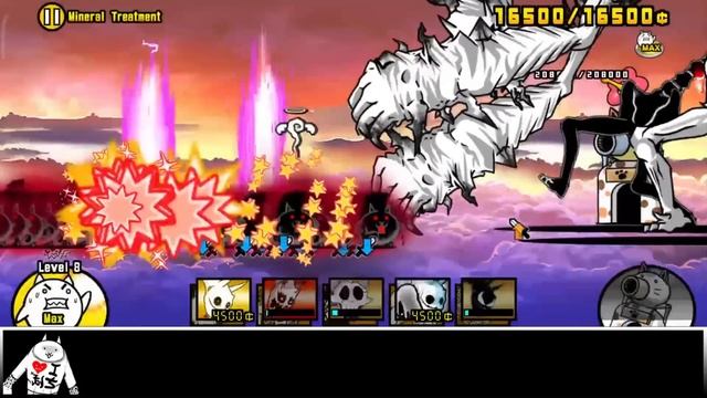 The Battle Cats - Using 5 Shishilan Pasalan! смотреть онлайн