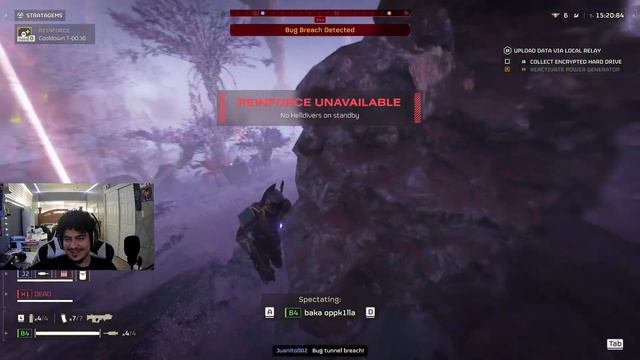 BILE TITANS ARE HUGE!!! (HELL DIVERS 2) смотреть онлайн